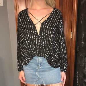 Urban Outfitters Deep V top